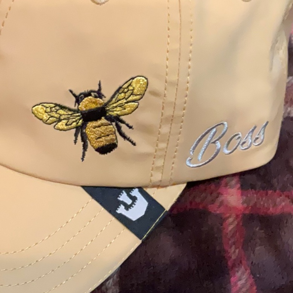 Authentic Goorin Bros Honey Love "Boss" Bee Yellow Hat NWT - Picture 2 of 12